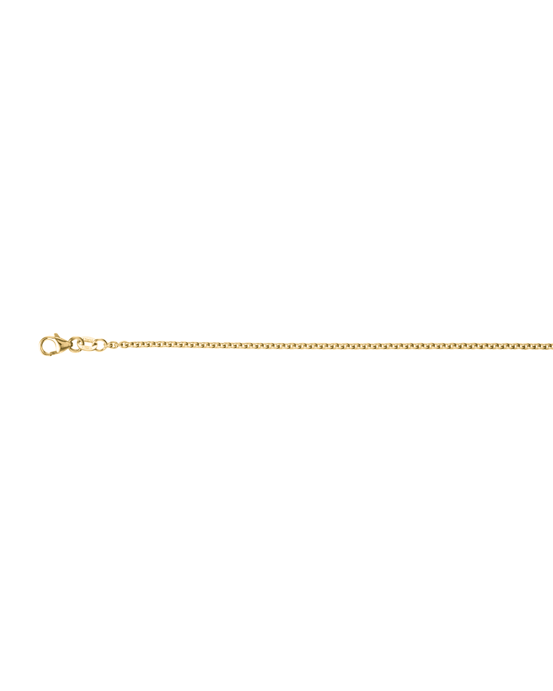 9CT Y/G TRACE 2.00mm/42cm